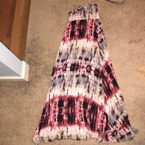Maxi Skirt. Fold over top!